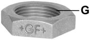 GF Malleable Fittings controdado 310 310 1/8 STA G