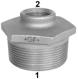 GF Malleable Fittings reducing bush 241 N4 1 1/4 - 3/4 G