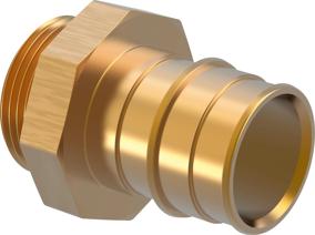Uponor Q&E adapter male thread PL W