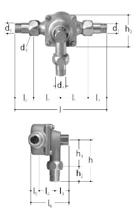 GF JRGUMAT valvola miscelatrice termostatica 3100 DN15 (18°C)