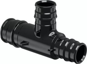 Uponor Q&E Reduzier-T-Stück PPSU 32-25-25