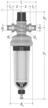 GF JRGURED Combi stazione idrica domestica combinata nuova 4bar DN40