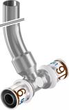 Uponor S-Press PLUS Radi T-adapter plated