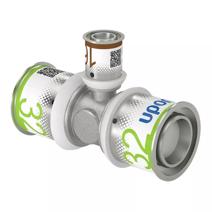 Uponor S-Press PLUS T-Stück reduziert 32-16-32