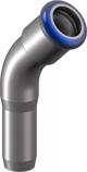 Uponor INOX bend 45° plain end