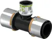 Uponor S-Press szűkített T-idom PPSU 50-32-50