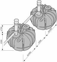 UMPISÄILIÖ YHDISTÄMISPUTKIPAKETTI 160MM