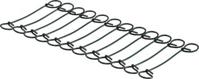 Uponor Classic clip metallo protetta 80mm (100pce/set)