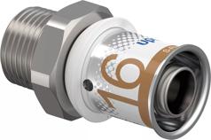 Uponor S-Press PLUS Штуцер зовн. різьба