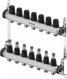 Uponor Vario S manifold body FM 7xG3/4 Euro - G1