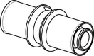 Uponor Smart lisovací spojka PE-Xa 14x2,0-14x2,0