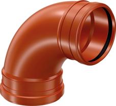 UNDERGROUND DRAINAGE SOCKET BEND 160 87,5 DEG PP SWEPT