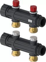 Uponor Magna collettore 1“1/2 attacco 25x2,3 mm 2x25