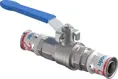 Uponor S-Press PLUS lever ball valve 25