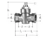 GF JRG fill and drain valve DN15