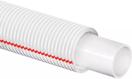 Uponor Aqua Pipe punaraitaisessa suojaputkessa white/red 15x2,5 25/20 200m