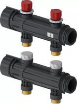 Uponor Magna collettore 1“1/2 attacco 3/4" eurocono 2x3/4Euro