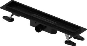 Uponor Aqua Ambient wpust liniowy prysznicowy black
