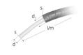 GF JRG Sanipex tubo, serpentine PE-Xa pipe with 100% insulation 16X2,2 20MM 50M